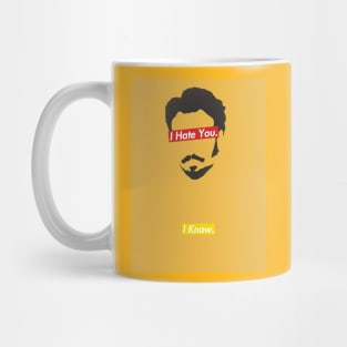 I Hate You. I Know. Han and Lando Design Mug